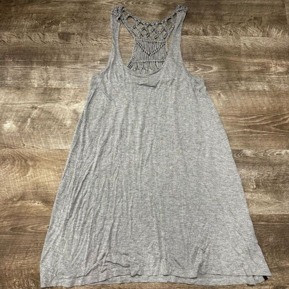Volcom Grey Mini Dress Size XS - Picture 1 of 9